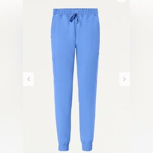 Jaanuu scrub pants ceil blue